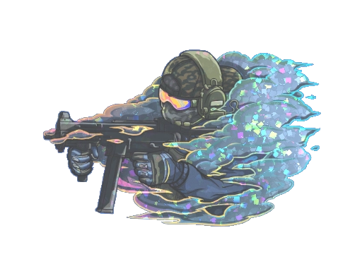 Pushing Smokes (Glitter)