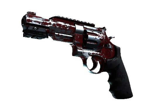 StatTrak™ R8 Revolver | Crimson Web (Battle-Scarred)