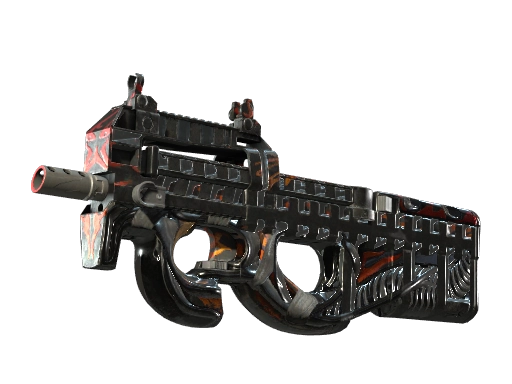 StatTrak™ P90 | Vent Rush (Battle-Scarred)