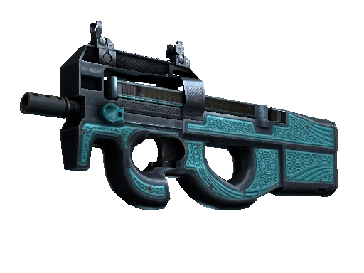 StatTrak™ P90 | Traction (Well-Worn)