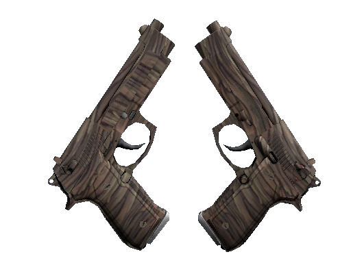 Souvenir Dual Berettas | Drift Wood (Factory New)