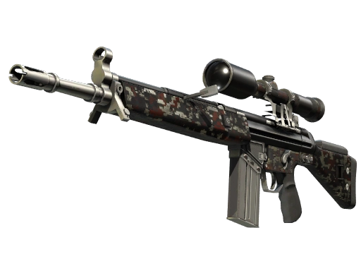 StatTrak™ G3SG1 | Digital Mesh (Minimal Wear)