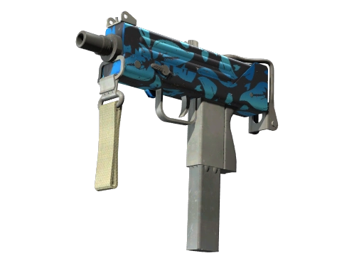 StatTrak™ MAC-10 | Oceanic (Well-Worn)