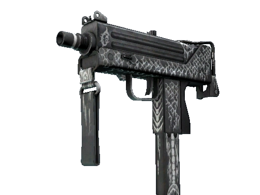 MAC-10 | Whitefish (Battle-Scarred)