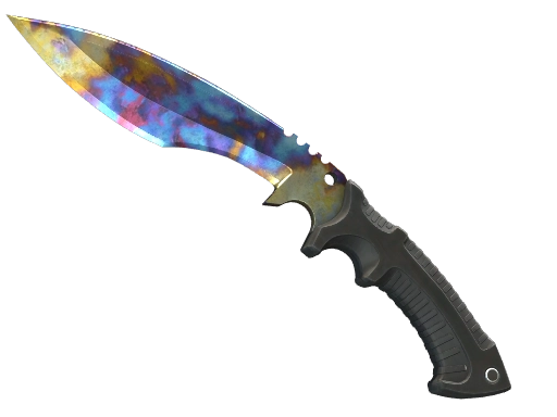 ★ Kukri Knife | Case Hardened (Well-Worn)