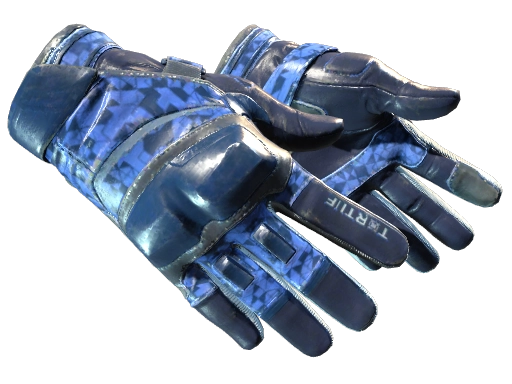 ★ Moto Gloves | Polygon (Well-Worn)