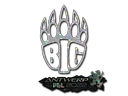 Sticker | BIG (Glitter) | Antwerp 2022