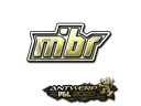 Sticker | MIBR (Gold) | Antwerp 2022