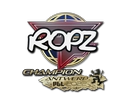 Sticker | ropz (Champion) | Antwerp 2022