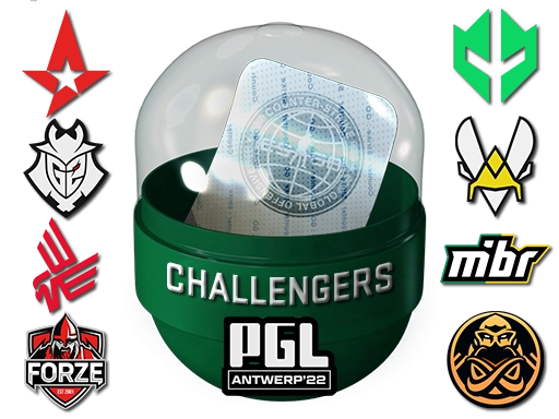 Antwerp 2022 Challengers Sticker Capsule