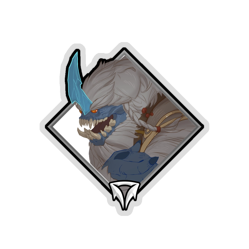 Crownfall Sticker - Abominable Snow Vendor