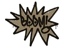 Sealed Graffiti | BOOM (Dust Brown)