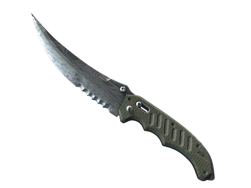 ★ Flip Knife | Damascus Steel (Minimal Wear)