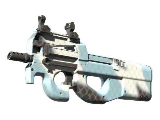 Souvenir P90 | Glacier Mesh (Minimal Wear)
