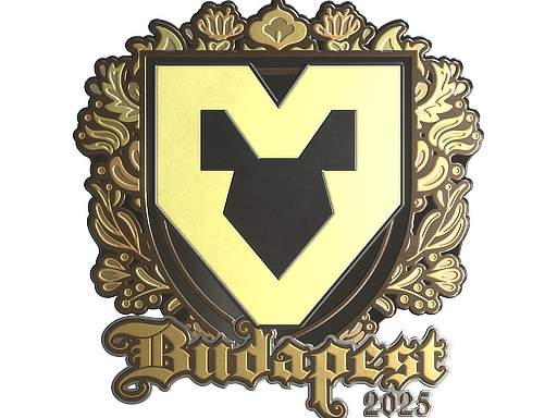 Sticker | MOUZ (Gold) | Budapest 2025