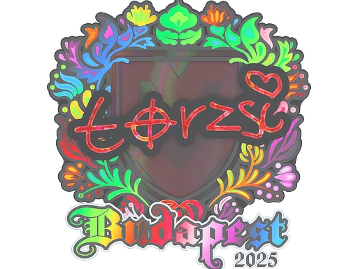 Sticker | torzsi (Holo) | Budapest 2025