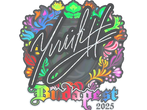 Sticker | yuurih (Holo) | Budapest 2025
