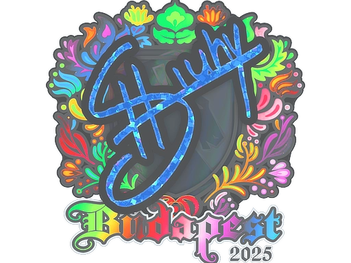 Sticker | siuhy (Holo) | Budapest 2025