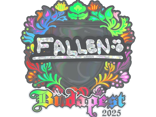 Sticker | FalleN (Holo) | Budapest 2025