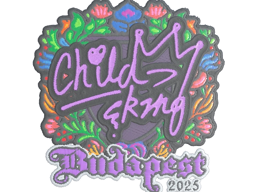 Sticker | ChildKing (Embroidered) | Budapest 2025