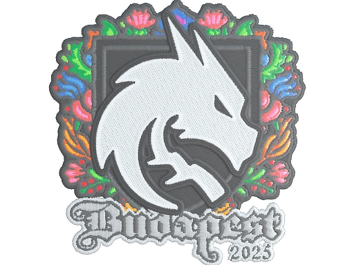 Sticker | Team Spirit (Embroidered) | Budapest 2025