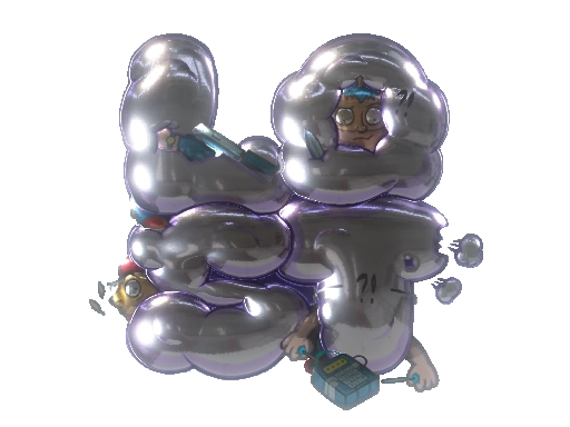 Sticker | Lost In Smoke (Foil)