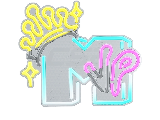 Sticker | Neon MVP (Lenticular)