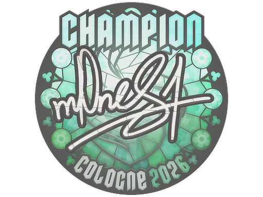 Sticker | m0NESY (Champion) | Cologne 2026
