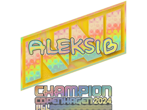 Sticker | Aleksib (Holo, Champion) | Copenhagen 2024