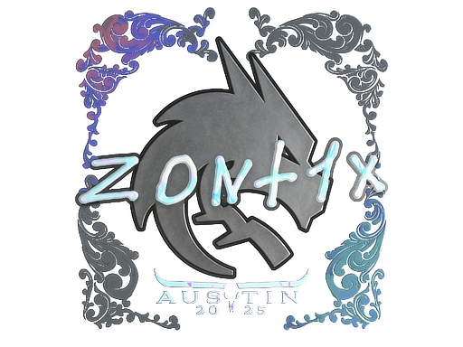 Sticker | zont1x (Holo) | Austin 2025