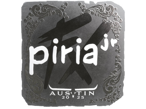 Sticker | piriajr (Foil) | Austin 2025