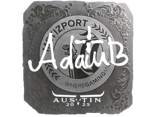 Sticker | adamb (Foil) | Austin 2025