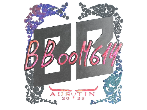 Sticker | Boombl4 (Holo) | Austin 2025