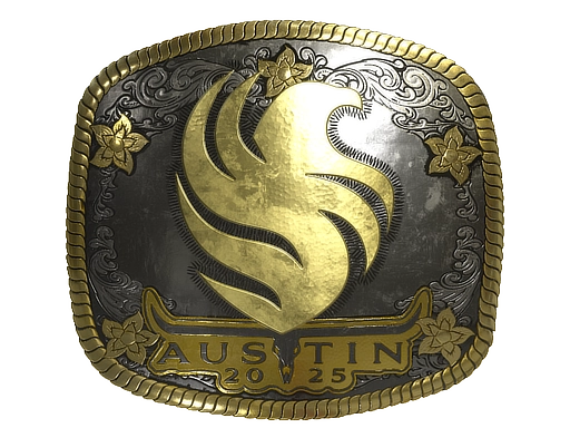 Sticker | Falcons (Gold) | Austin 2025