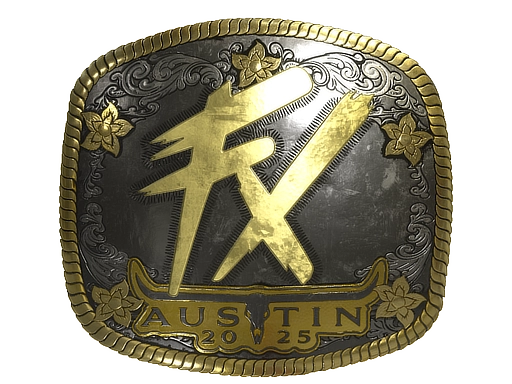 Sticker | Fluxo (Gold) | Austin 2025