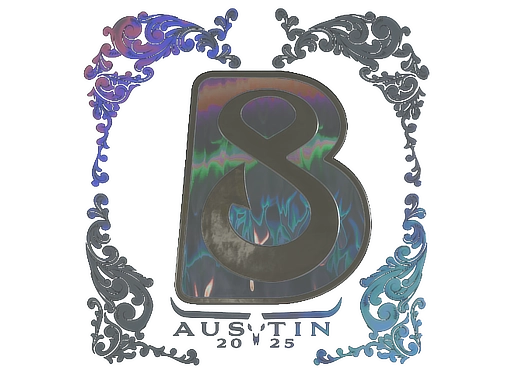 Sticker | B8 (Holo) | Austin 2025
